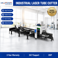 Machine de découpe laser à fibre latérale 3kW 6kW, découpeuse de tubes CNC pour la fabrication de poutres en I, d'angles et de profilés en acier AI High