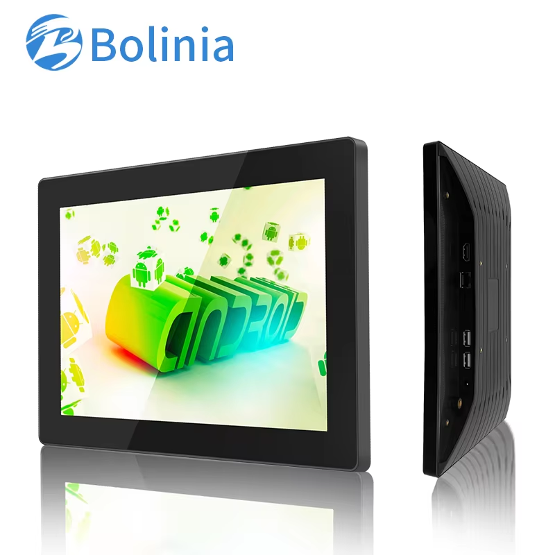 10.1 Inch IP65 Pure Flat Industrial Capacitive Android All-in-One PC with RK3288 CPU 2G RAM 16G EMCC AMD Processor