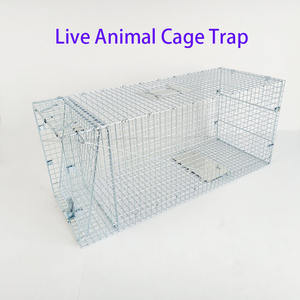 Cage piège à animaux vivants Liebang pour rats, lapins, chats, chiens, écureuils, visons, rats-castors, ratons laveurs, renards, sangliers, piège à cage, Chine - Product Image 2