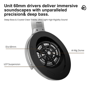 <span class=keywords><strong>Casque</strong></span> sans fil supra-auriculaire avec annulation active du <span class=keywords><strong>bruit</strong></span> 6.1, batterie amovible, IPX3, LED, 120 heures d'autonomie, Super Bass - Product Image 4