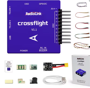 Radiolink crossflight chuyến bay điều khiển <span class=keywords><strong>2</strong></span>-12S 10 PWM FC wih OSD mô-đun TS100 GPS m10n m8n cho FPV bay không người lái radiolink crossflight - Product Image 6