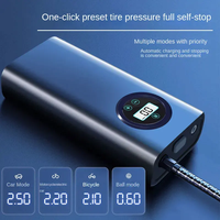 Car Tyre Inflator 150 PSI Portable Handheld Smart Digital Touch Screen Cordless Usb Automatic Tire Inflation Machine Air Pump