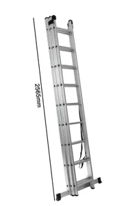 Durability Aluminum Sliding Folding Safety Ladder