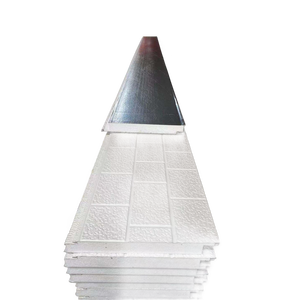 30mm ~ 75mm kim loại xây dựng + Bọt + Lá nhôm bên ngoài âm thanh cách nhiệt tường EPS Bảng điều khiển bánh sandwich xi măng - Product Image 2