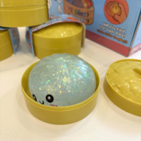 Jouets sensoriels en peluche blanche en forme de cube, jouets anti-stress Needoh Squishies, boîte mystère scintillante, soulagement du stress, pour les 14 ans et plus