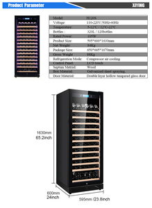 <span class=keywords><strong>Nevera</strong></span> <span class=keywords><strong>Horizontal</strong></span> para Vinos de 320L, 120 Botellas, Zona Única, Humedad Constante, para Cocina - Product Image 2