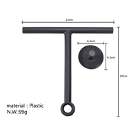 Meilleure vente : Raclette multifonctionnelle en plastique pour salle de bain, nettoyage des miroirs, raclette à eau, raclette douce et durable