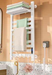 Sèche-serviettes électrique mural en aluminium de haute qualité pour salle de bain, chauffage électrique, porte-serviettes - Product Image 3