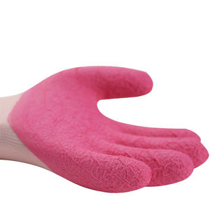 Guantes Recubiertos de látex y nailon para mujer, manoplas de espuma recubiertas de Palma, <span class=keywords><strong>color</strong></span> rosa, para trabajo y jardinería, 13 unidades - Product Image 5