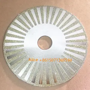 115 Mét kim cương Electroplated Disc cho đá granit, đá cẩm thạch cắt Blade, đá cắt Blade