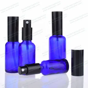 Flacone Spray bottiglie blu vuote pompa atomizzatore contenitore cosmetico 5 /10 /20 /30 /60 /80 /100/ 120 Ml