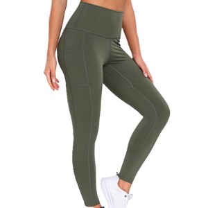 New Top Selling <b>Women</b> Solid Seamless Yoga <b>Leggings</b> High Waist Elastic Breathable Full Length <b>Leggings</b> For <b>Women</b> - Product Image 5