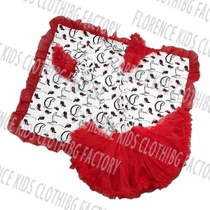 <span class=keywords><strong>Sacco</strong></span> Nanna per Bambine DH ODM <span class=keywords><strong>Rosso</strong></span> con Tutu Vaporoso, Stampa <span class=keywords><strong>a</strong></span> Maglia, Pizzo, Comodo Cotone, Maniche Lunghe, Traspirante, per Tutte le Stagioni - Product Image 1