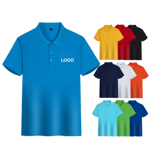 Polo Classica da Uomo all'Ingrosso, Maglietta a Maniche Corte, Uniforme Aziendale con Logo Stampato, Camicia in Cotone e Poliestere - Product Image 1