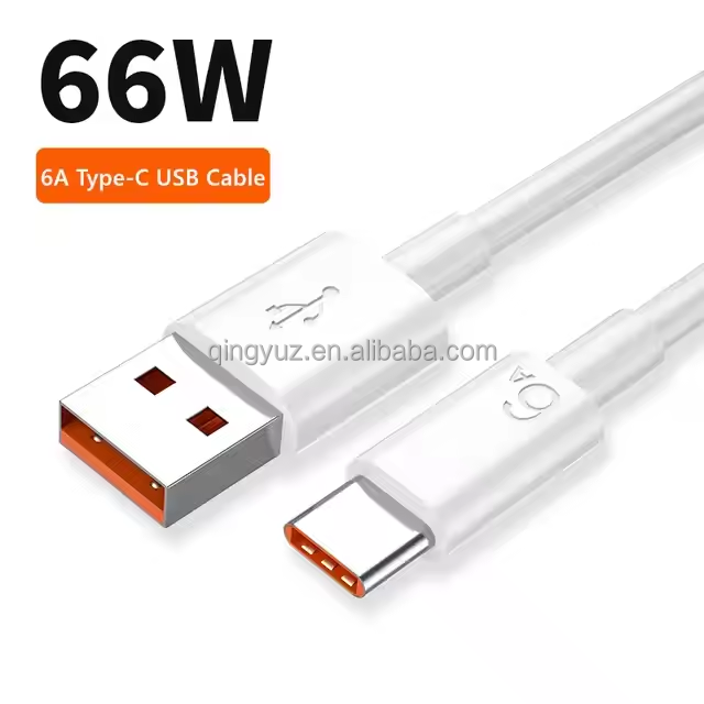 6A 66W USB Type-C Fast Charging Data Cable for iPhone15 for Huawei for Xiaomi Redmi Honor for Samsung iOS Computer & Earphone Us