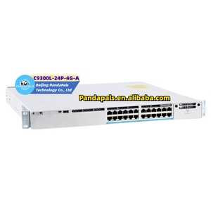 Original New Ciscos C9300L-24P-4G-A PoE+ SFP catalyst 9300 series switch 9300