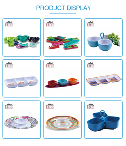 Cuenco redondo de plástico para comida de perro, melamina, personalizado - Product Image 5