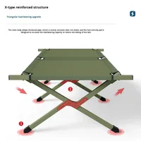 Lit de camp pliant d'extérieur en gros, simple, portable, avec cadre en fer et tissu Oxford, pour la pause déjeuner, les situations d'urgence et les secours en cas de catastrophe