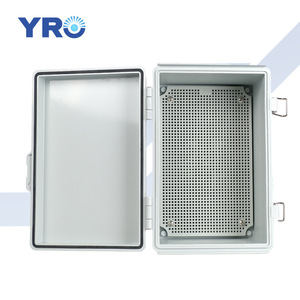 กล่องรวมสายไฟโซลาร์เซลล์ YRO PV ขนาด 290x190x140 มม. วัสดุ ABS กันน้ำ สำหรับติดตั้งภายนอกอาคาร สีเทา แบบติดผนัง - Product Image 2