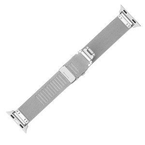 Correa de Reloj de Acero Inoxidable de Lujo con Cierre Plegable, Correa de Malla Transpirable para Reloj Inteligente de 20 mm y 22 mm - Product Image 3