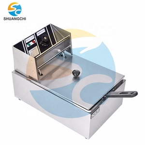 <span class=keywords><strong>Friteuse</strong></span> Électrique Professionnelle à Cuve Unique, <span class=keywords><strong>Grande</strong></span> <span class=keywords><strong>Capacité</strong></span> <span class=keywords><strong>6L</strong></span>, Modèle Comptoir, Vente en Gros - Product Image 5