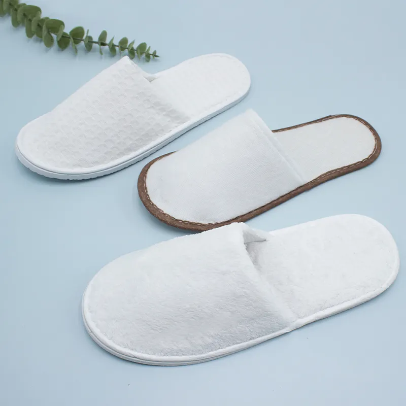 Hotel Wegwerp Slippers Logo Op Maat Gepersonaliseerde Goedkope Wafels Voor Spa En Gepersonaliseerde Hotel Slippers Met Logo