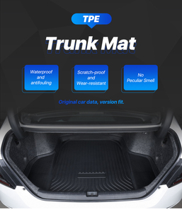 แผ่นรองพื้นรถยนต์และแผ่นรองท้ายรถยนต์แบบ <span class=keywords><strong>3</strong></span> มิติ TPE สำหรับ Audi ออกแบบมาให้พอดีกับรุ่นเดิม หนา <span class=keywords><strong>3</strong></span>.5 มม. ยืดหยุ่นสูง เป็นมิตรกับสิ่งแวดล้อม ใช้ได้ทุกฤดู กันลื่น - Product Image 2