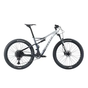 XC-bicicleta Profesional de Montaña de carbono, suspensión completa, 12 velocidades, 27,5/29 pulgadas
