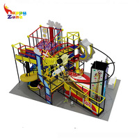 Kit d'équipement de parcours de tyrolienne en acier personnalisé pour adultes et enfants, aventure en intérieur et en extérieur, parc d'attractions, aire de jeux