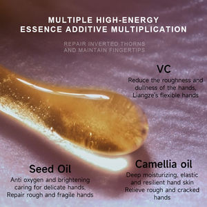 Venta al por mayor de lujo Mini portátil 60g Crema de manos Hidratante Blanqueadora Hidratante Manteca de karité Nutritiva y Reafirmante Regalo - Product Image 6