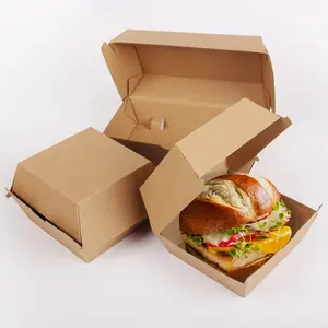Fries Packaging Fast Food F Flute Corrugated Container Hot Dog French Fries Hamburg Packing Tray 300gsm Paper Disposable Paperboard 1-6colors