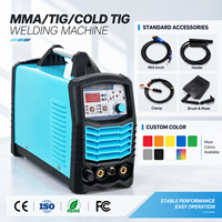 RETOP TIG-200 Argon Froid Tig Machine De Soudage DC TIG Pulse TIG Acier Inoxydable Tube De Soudage AC Moteur AC 230V 85% Inverter Soudeurs