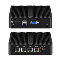 Mini PC Industrial G30 J5005 DDR4 I226, Router Suave Sin Ventilador, Firewall, Compatible con Pfsense, ESXi, Linux, Opnsense