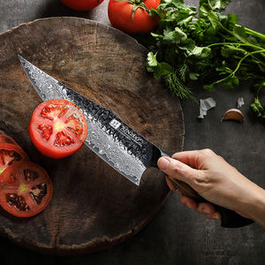 シャープダマスカス鋼プロシェフナイフセットホワイトオーク焼き木ハンドルカスタム - Product Image 4