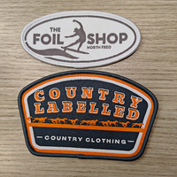 Badges brodés en chenille de petite taille, personnalisés, thermocollants, de haute qualité, pour la couture, vente en gros du fabricant