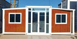 Двухкрыловой крошечный дом-капсульный дом, 2 спальни, складной контейнер, столовая, наружное стальное здание - Product Image 3