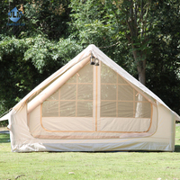 Tente Gonflable Jinlong à Cadre, Colonne d'Air, Tube en PVC Étanche, Ouverture Automatique Rapide Quatre Saisons, Résistante aux UV