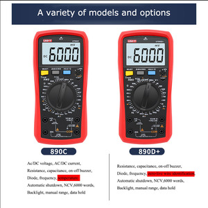 מכירה לוהטת UT890C/d דיגיטלי תכליתי מטר מדידת מתח מד זרם capacitancet אוניברסלי multimeters - Product Image 6