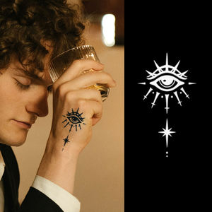 Pegatina <span class=keywords><strong>de</strong></span> tatuaje corporal temporal personalizada para <span class=keywords><strong>hombre</strong></span>, nuevo diseño, impresión por transferencia <span class=keywords><strong>de</strong></span> agua, estilo <span class=keywords><strong>de</strong></span> Henna resistente al agua para <span class=keywords><strong>hombre</strong></span> - Product Image 1