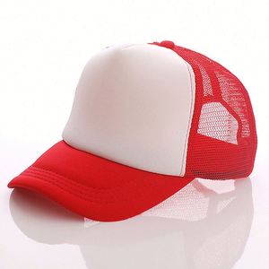 Gorra de béisbol de malla de poliéster de 5 paneles con logo 3D personalizado, bordado liso, espuma de 3 colores, estilo golf, playa, hip hop - Product Image 5