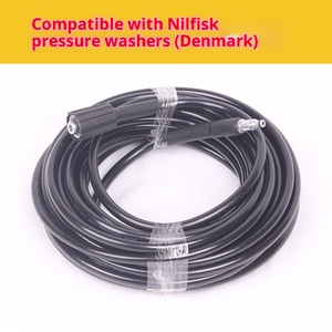 Pistolet de pulvérisation noir compatible avec les nettoyeurs haute pression <span class=keywords><strong>Nilfisk</strong></span> Home 1,5 bar, raccordement au tuyau - Product Image 2