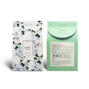 Tiroirs et placards de rangement en céramique, sachet de fleurs de lavande séchées, de couleur, parfum frais et élégant