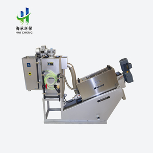 Fabrikpreis Hochleistungs-Fest-Flüssig-Trennung Schnecken-Schlamm-Entwässerer PLC-Gesteuert 1000L/Stunde CE-Zertifiziert - Product Image 3