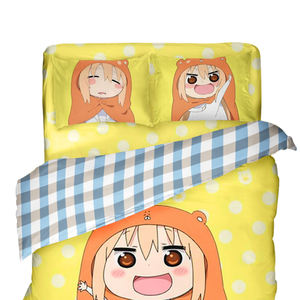 Vente flash : Ensemble de housse de <span class=keywords><strong>couette</strong></span> pour enfants en polyester 100 % imprimé, taille double, 4 pièces, ensemble de literie pour enfants avec des personnages de dessins animés pour filles - Product Image 5