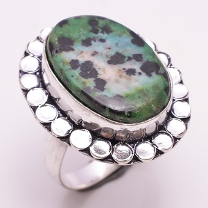 Anillo de compromiso de boda de piedras preciosas de cuarzo naranja, joyería fina de 17x13 MM, venta al por mayor - Product Image 3