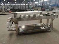 Filtre-presse bon marché pour petite capacité de production