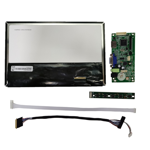 BOE 10.1-Inch TFT Display Module IPS LCD Slim 40PIN EV101WXM-N10 with LVDS Panel 1280x800 Resolution WXGA 149PPI
