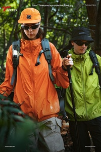 TIMETEX leggero sottile giacca antipioggia impermeabile sport all'aperto abbigliamento con cappuccio escursioni primavera pesca/estate <span class=keywords><strong>protezione</strong></span> della pelle - Product Image 3