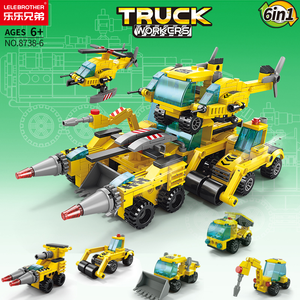 Nueva Llegada City Fire Morphing Mech Robots Juguetes 5 A 7 Años Ladrillo Construcción Dinosaurio Juguete Set - Product Image 5