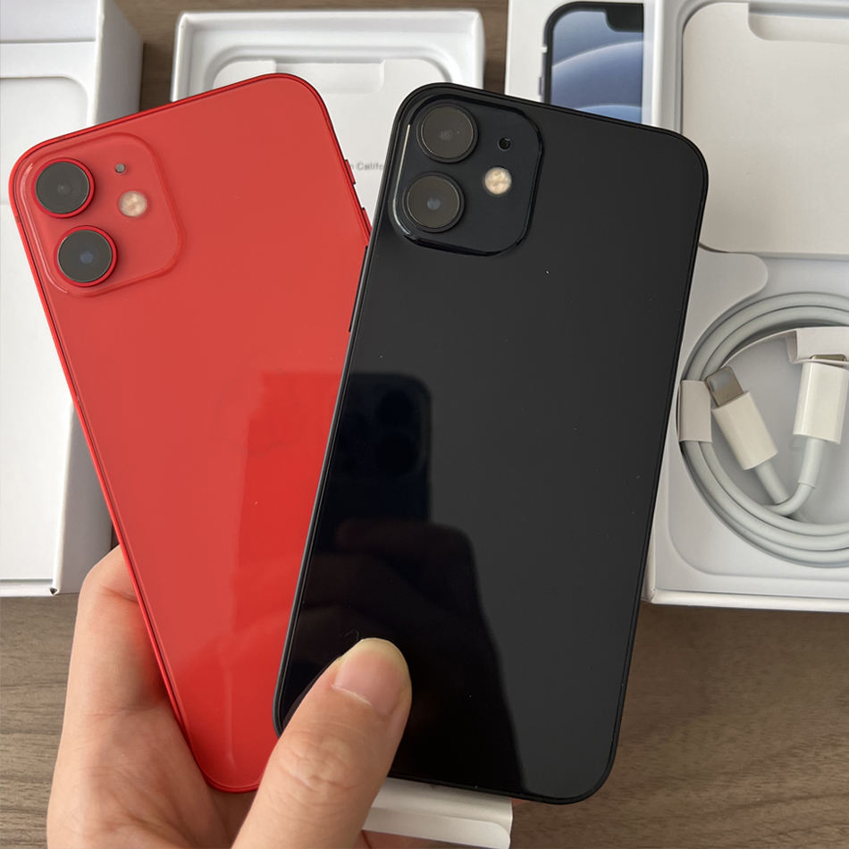 Wholesale 98% new 5G smartphone For iPhone 12 Mini original second hand mobile phone 64GB For Apple 11 Pro 12 phones